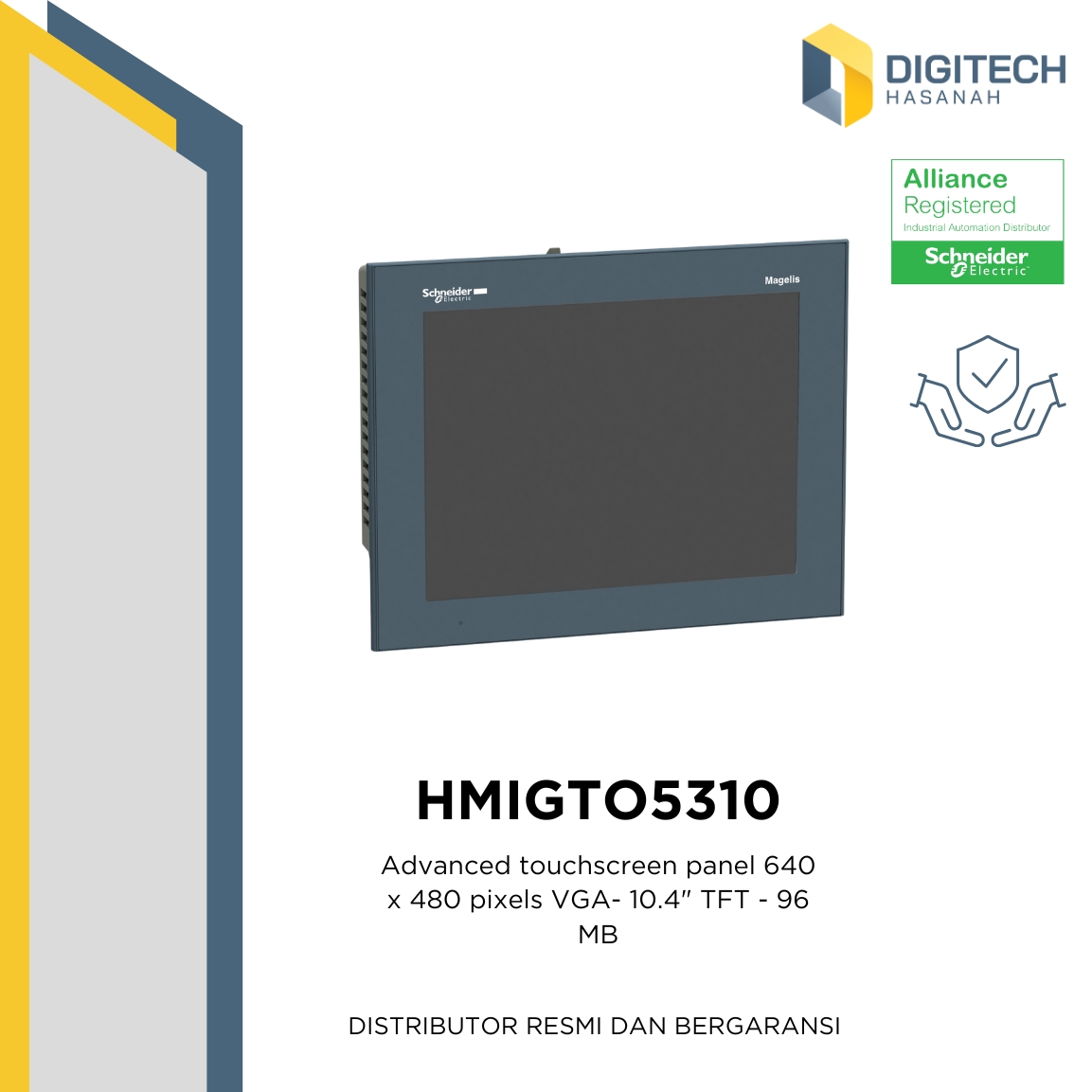 HMIGTO5310  Advanced touchscreen panel 640 x 480 pixels VGA- 10.4" TFT - 96 MB