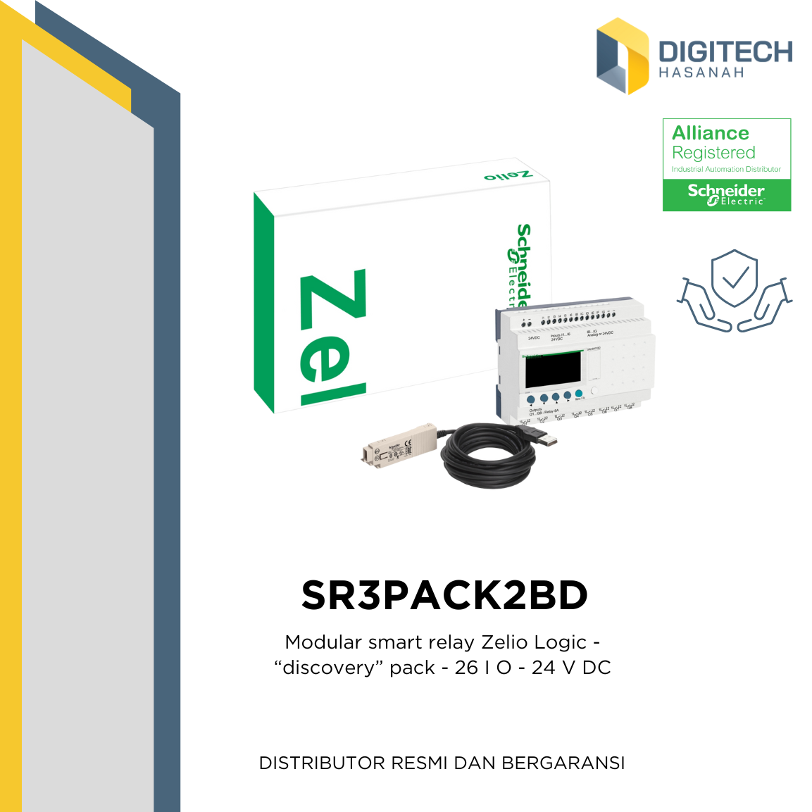 SR3PACK2BD - Modular smart relay Zelio Logic - ?discovery? pack - 26 I O - 24 V DC