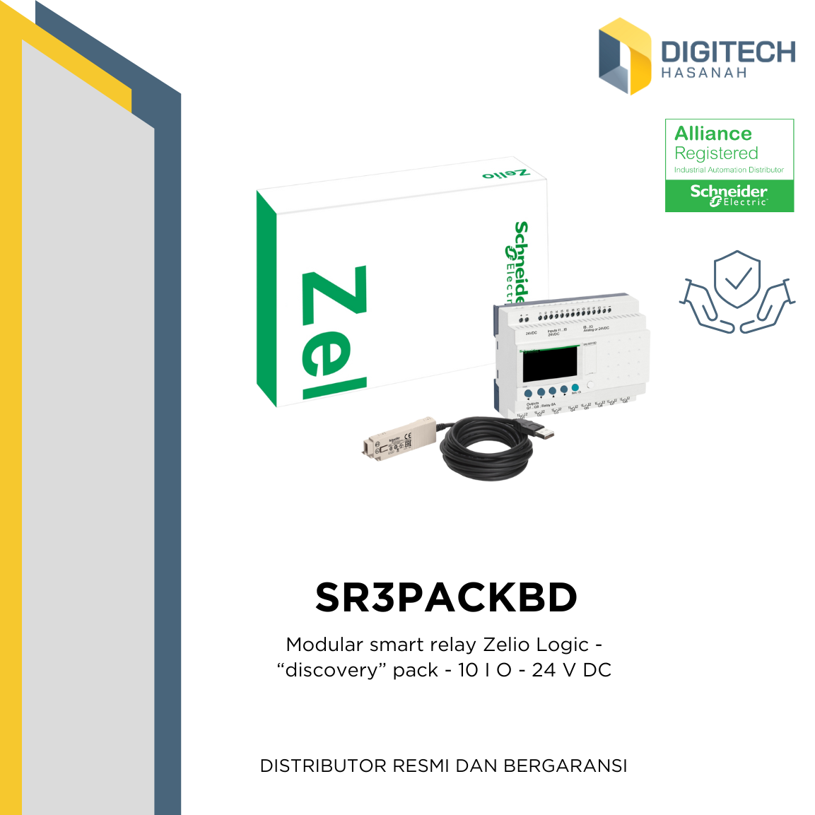 SR3PACKBD - Modular smart relay Zelio Logic - ?discovery? pack - 10 I O - 24 V DC