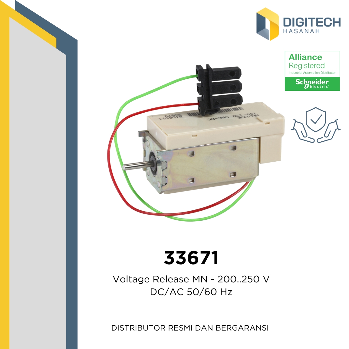 33671 - Voltage Release MN - 200..250 V DC/AC 50/60 Hz