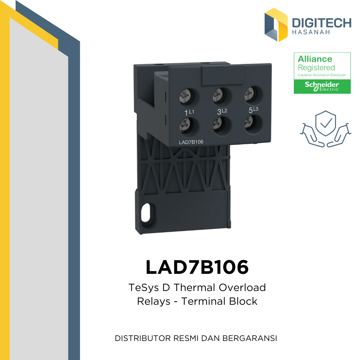 LAD7B106 TeSys D thermal Overload Relays Terminal Block