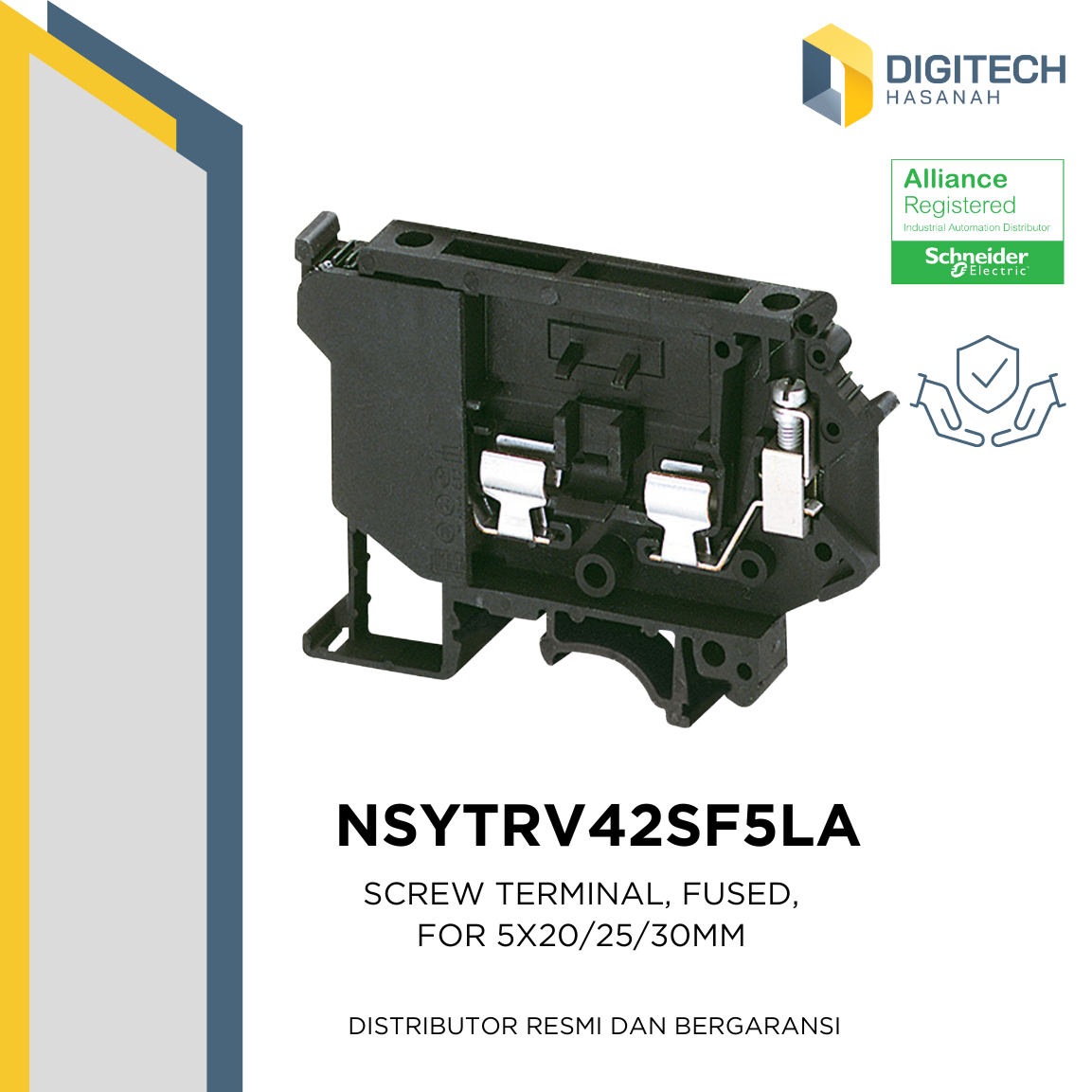 NSYTRV42SF5LA Linergy Passthrough Screw Terminal Block Schneider Electric