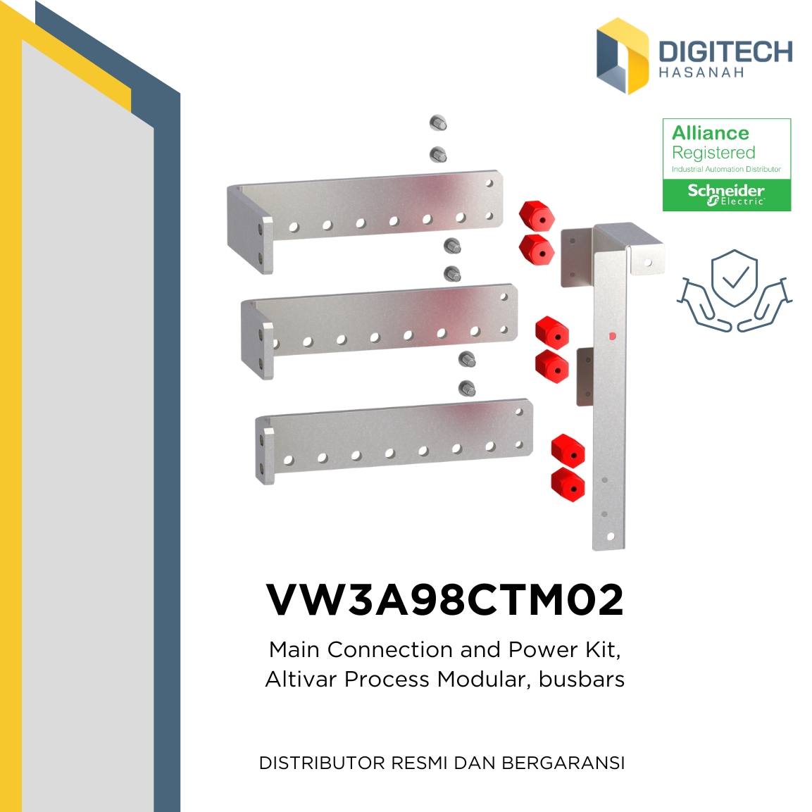 VW3A98CTM02 - Main Connection and Power Kit, Altivar Process Modular, busbars